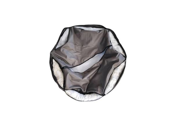 GO GIFT Hexagon graphite XL - seng til kæledyr - 75 x 55 x 15 cm
