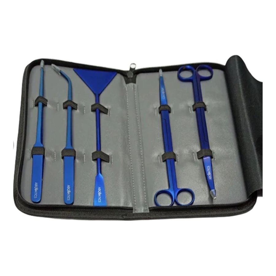 CONJUNTO DE FERRAMENTAS BONSAQUA AQUASCAPING AZUL