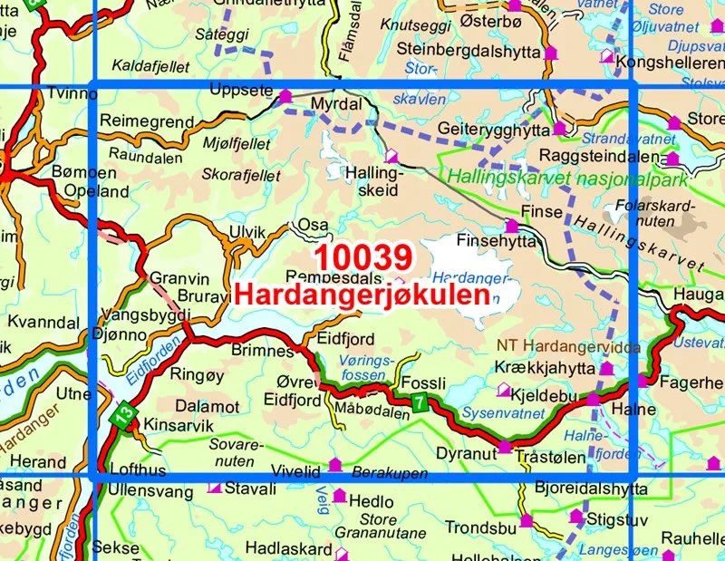 Nordeca Norge-serien 1:50 00 Norge-serien