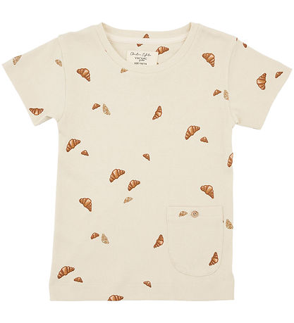 VACVAC T-Shirt - Rib - Ello - Croissant Mini - Beige