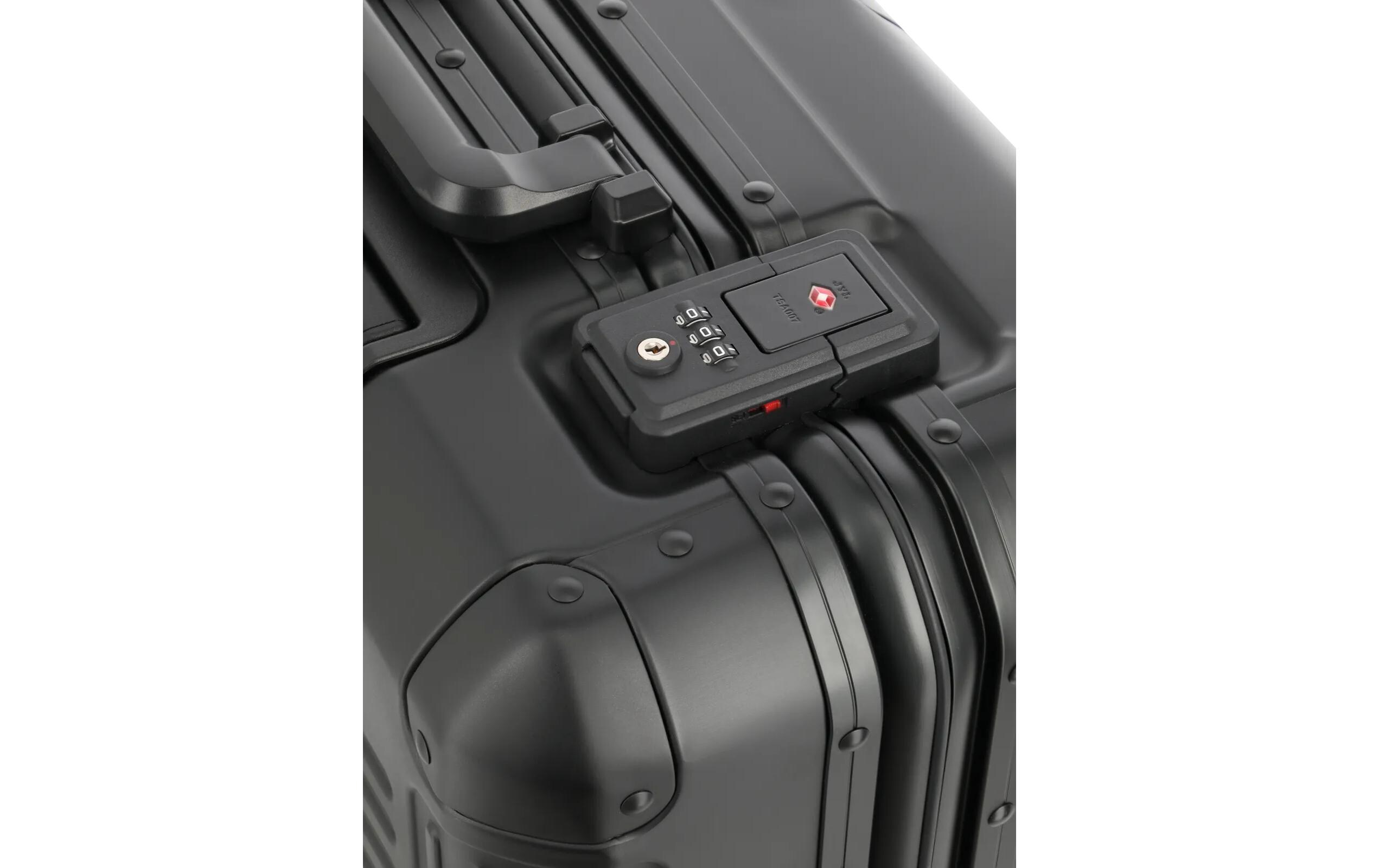Next Businesswheeler 4-Rollen Schwarz<br>Reisekoffer