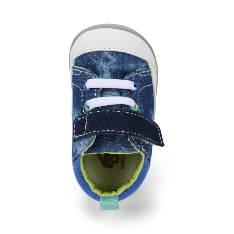 See Kai Run See Kai Run First Walker Stevie Blue Tie Dye