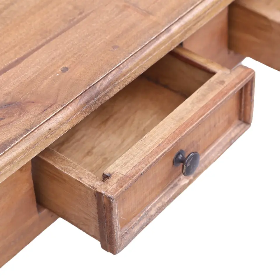 vidaXL - Bureau - Bruin - Hout