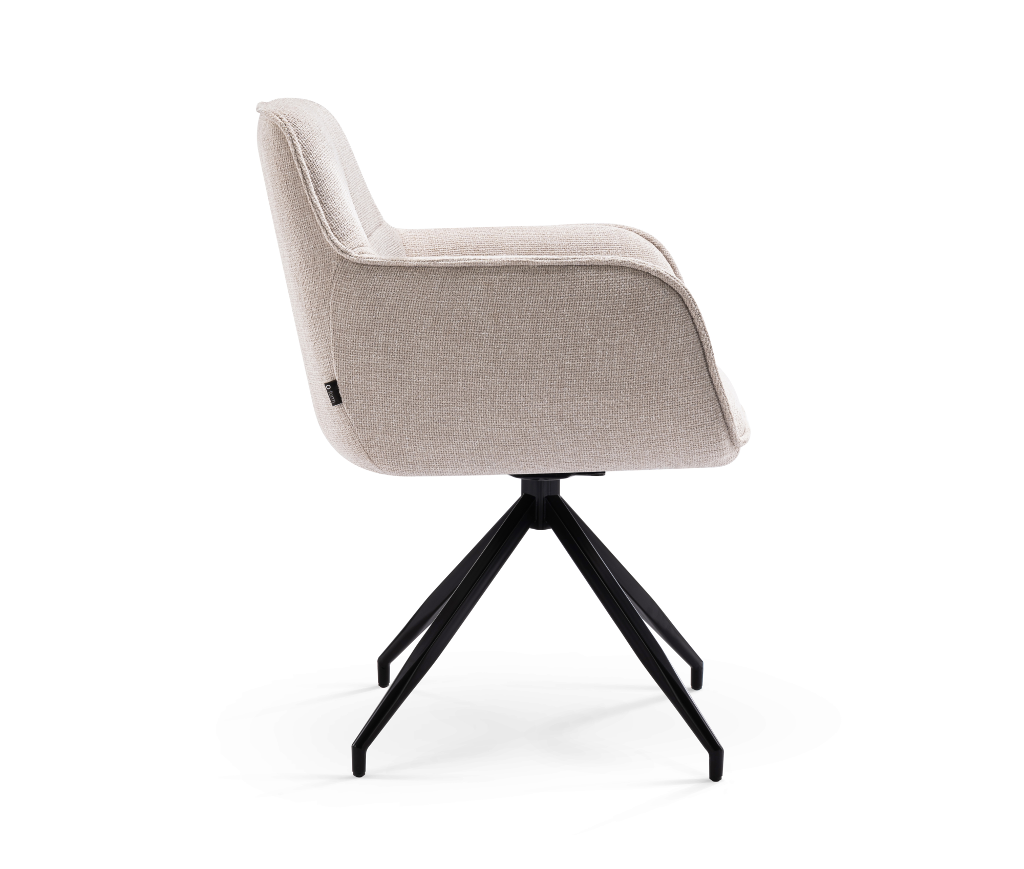 Tracy 1 draaistoel stof beige