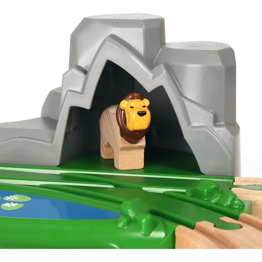 BRIO® WORLD Großes BRIO Bahn Safari Set