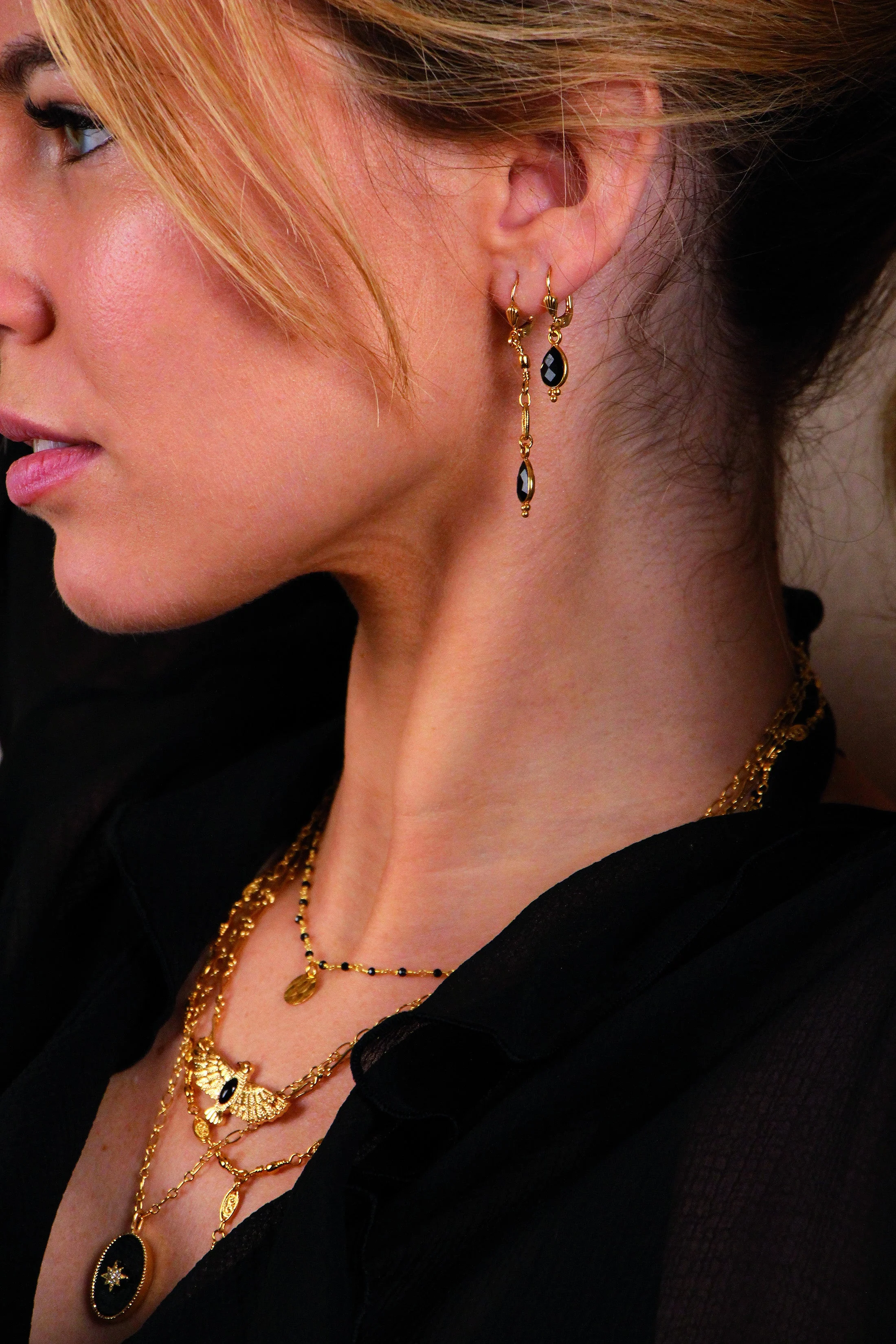 THALIA - Boucles longues | Blanc
