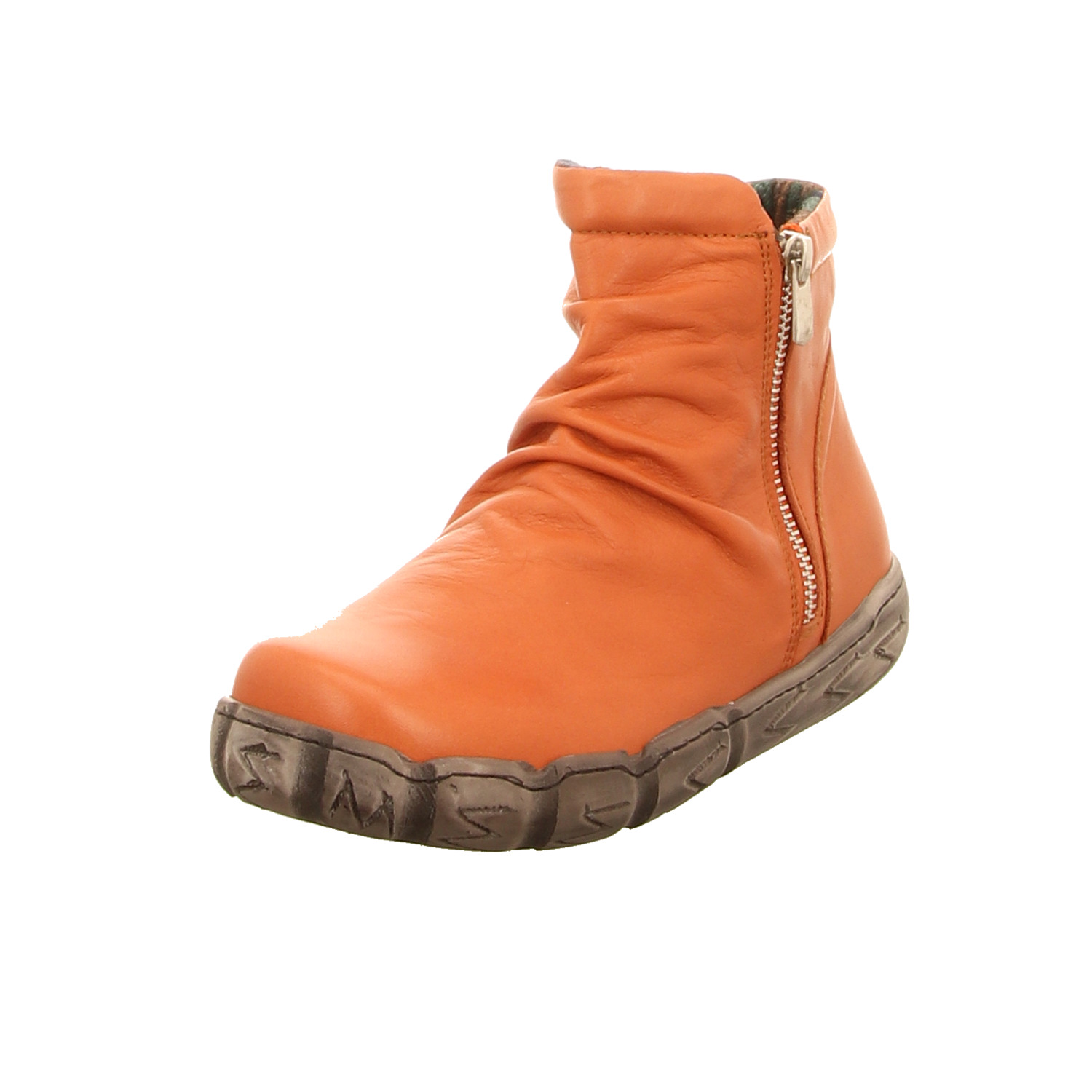 Andrea Conti Stiefelette gelb/orange