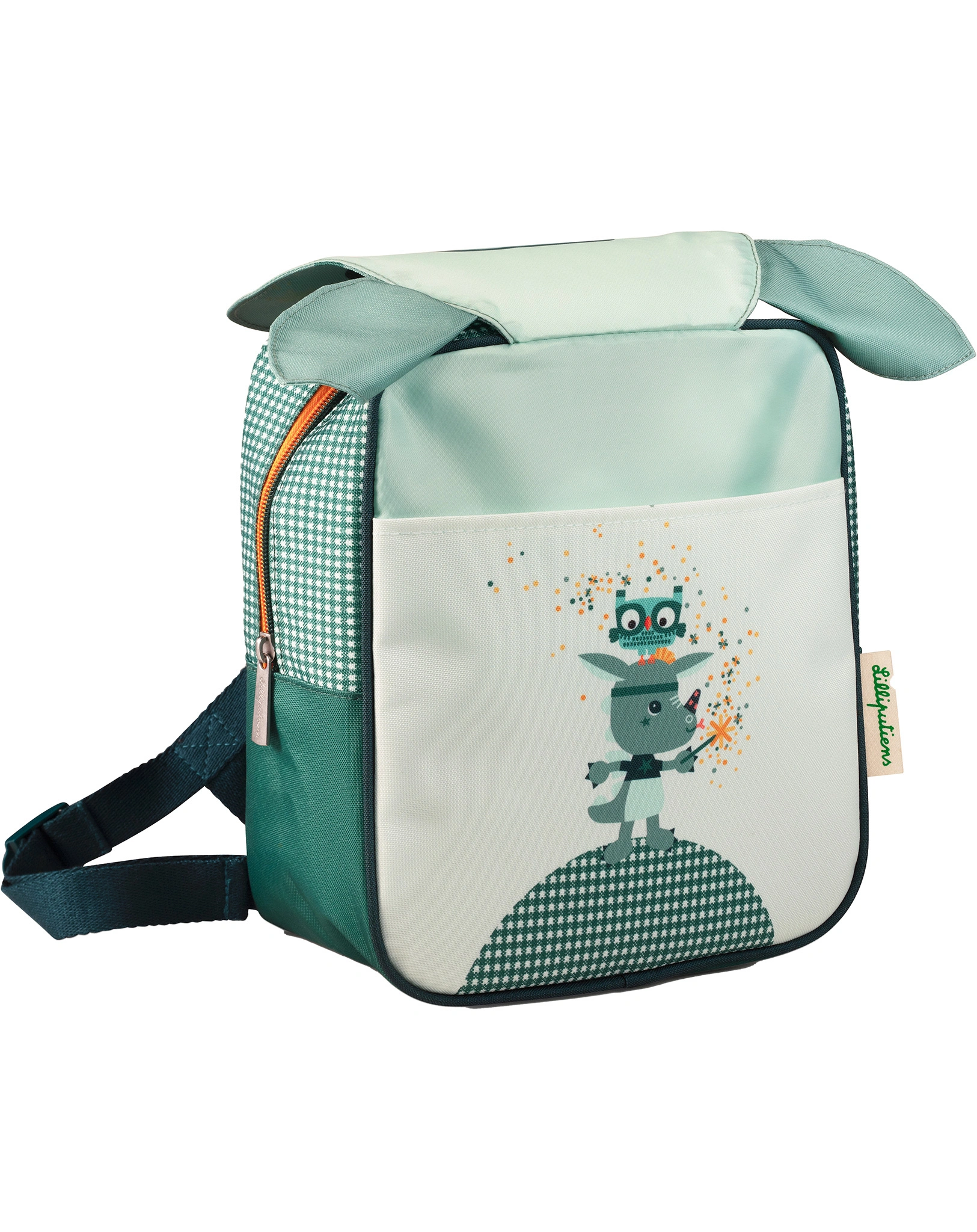 Kinder Rucksack JOE (26x23x12) in grün