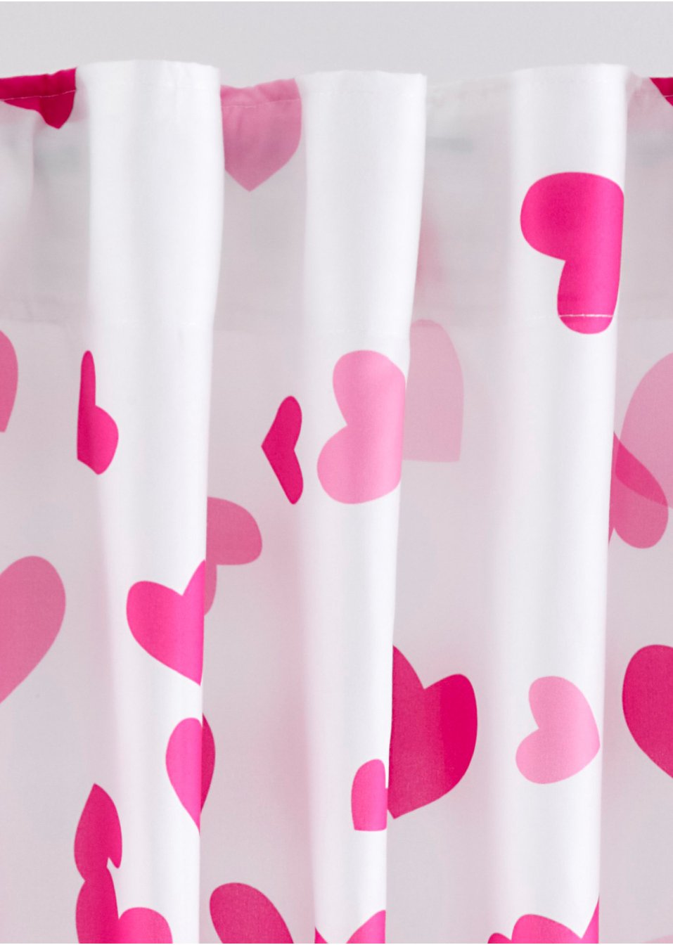 Panneau microfibre avec imprimé cœur (1 pce.)
