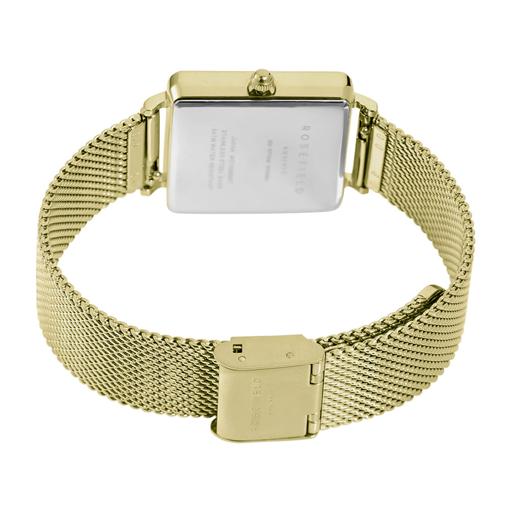 Montre Rosefield The Boxy Blanc
