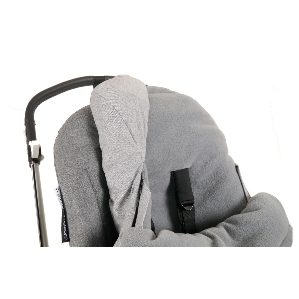 KaiserKaiser   Thermo Fleece für Bugaboo und Joolz light grey melange