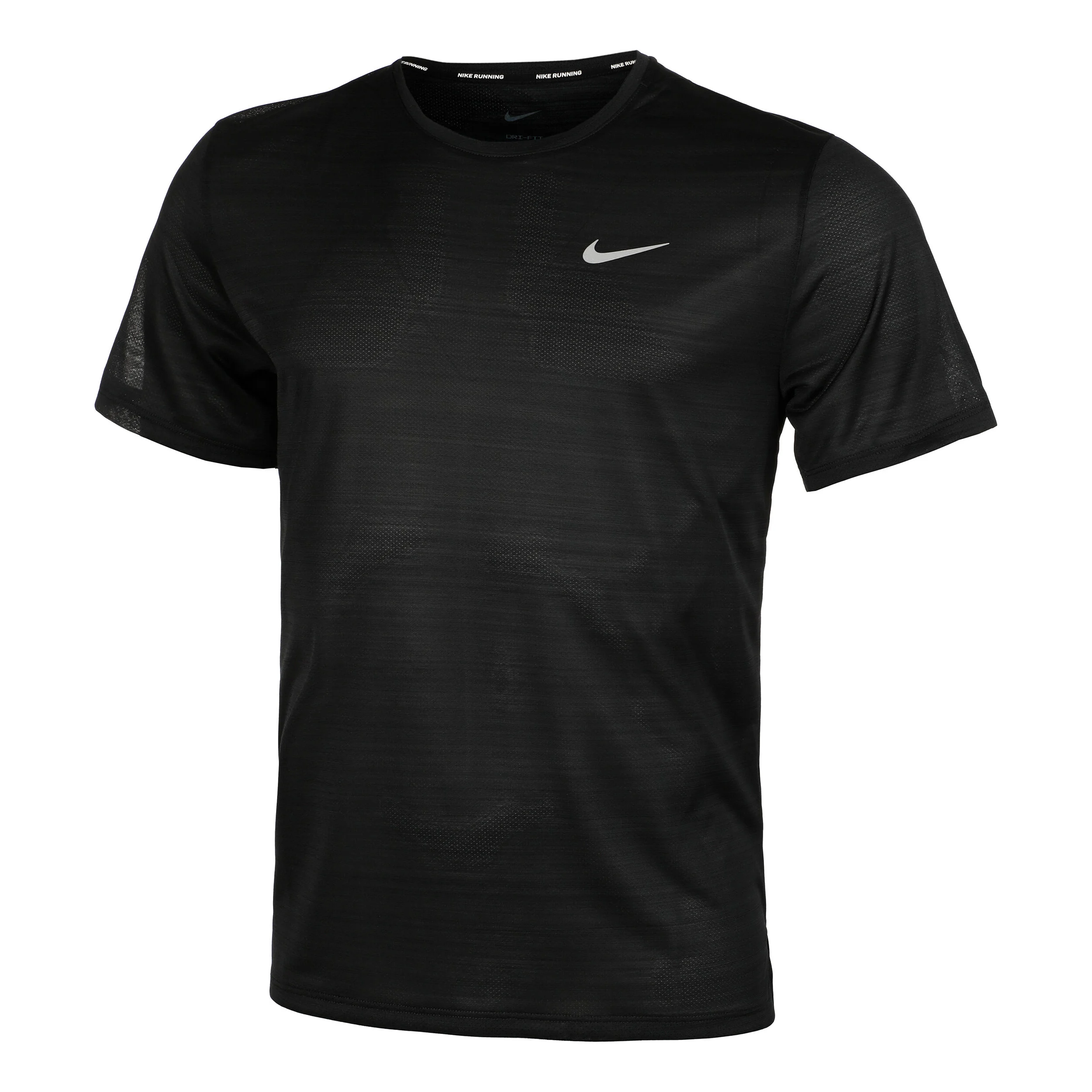 Nike Dri-Fit Breathe Dri-Fit Breathe Miler Maillot De Course Hommes - Noir
