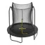 Trampoline med sikkerhetsnett Ø2,44 m