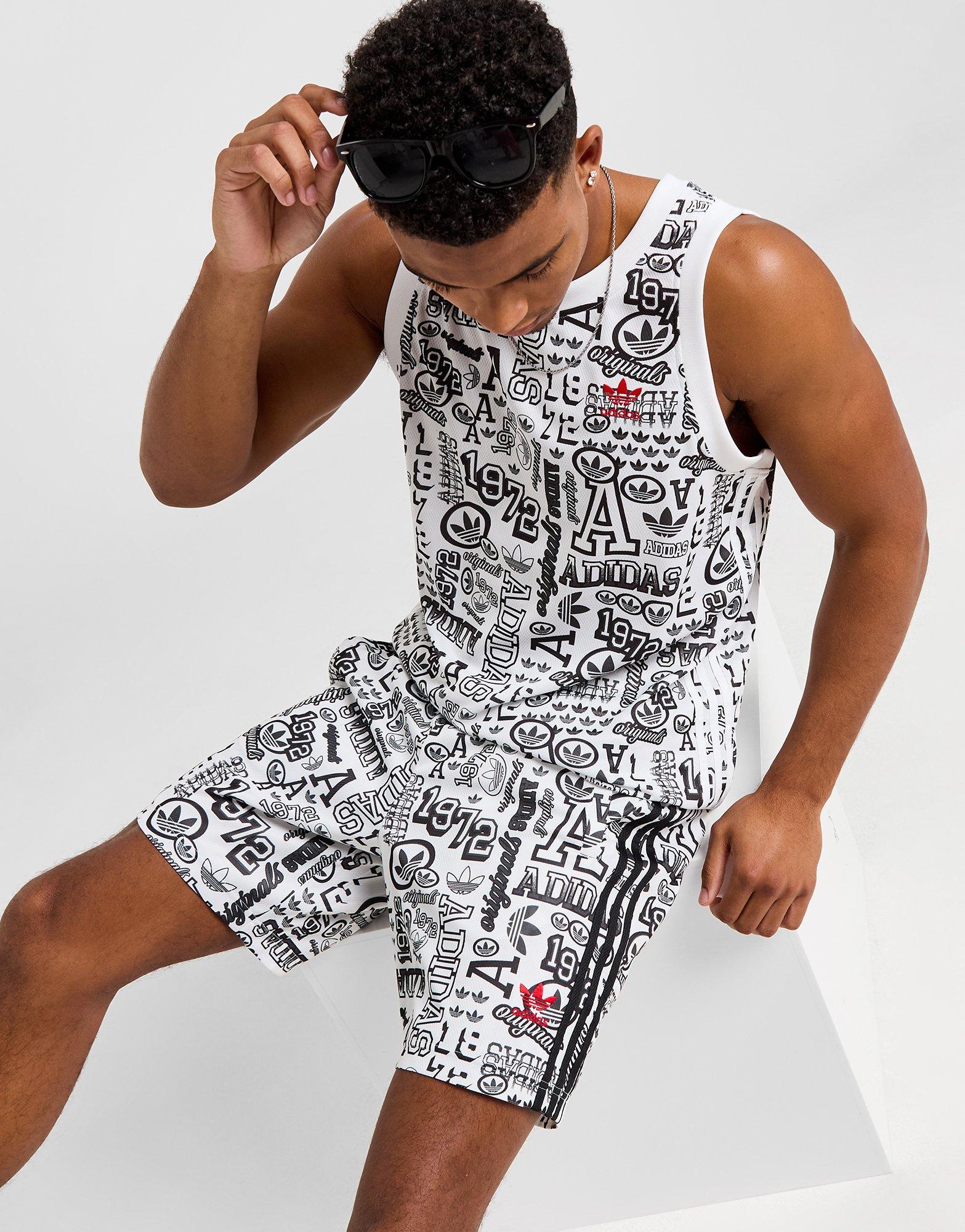 adidas Originals Short Sticker Basketball Homme