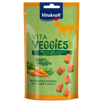 Vitakraft Hundeleckerli Veggie Bits Karotte 40g