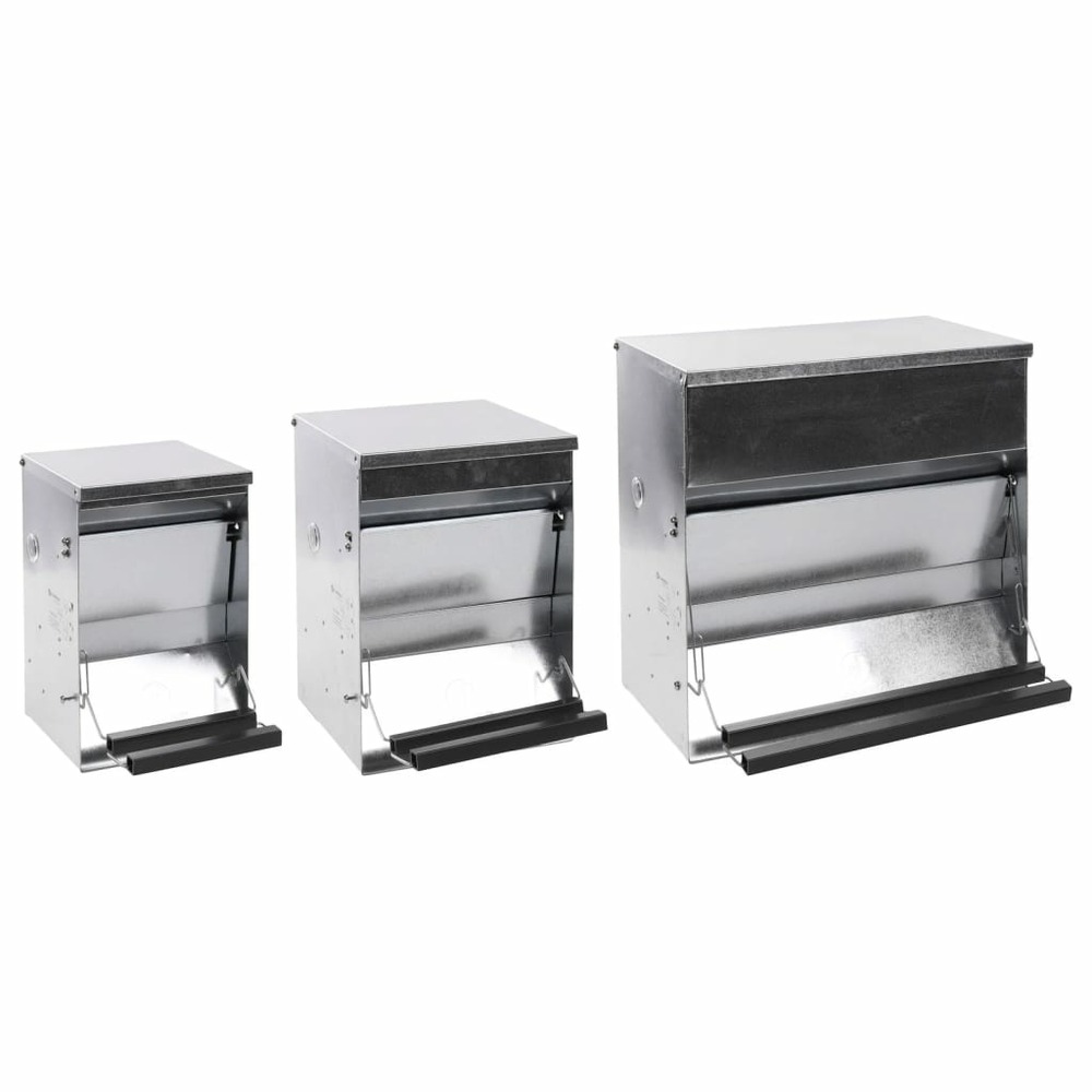 Mangeoire à poulets à pédale automatique timo 12 kg