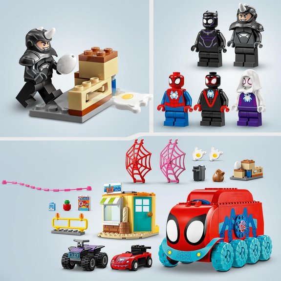 QG mobile de l'équipe Spidey - Lego Marvel 10791