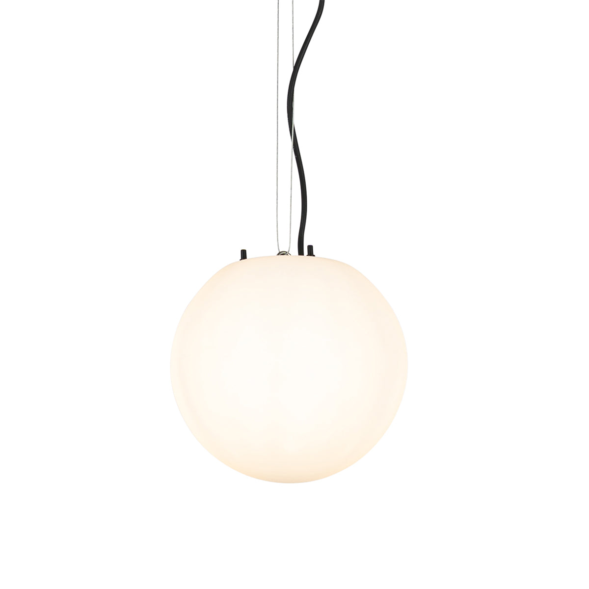 QAZQA Moderne buitenlamp wit 25 cm IP65 - Nura