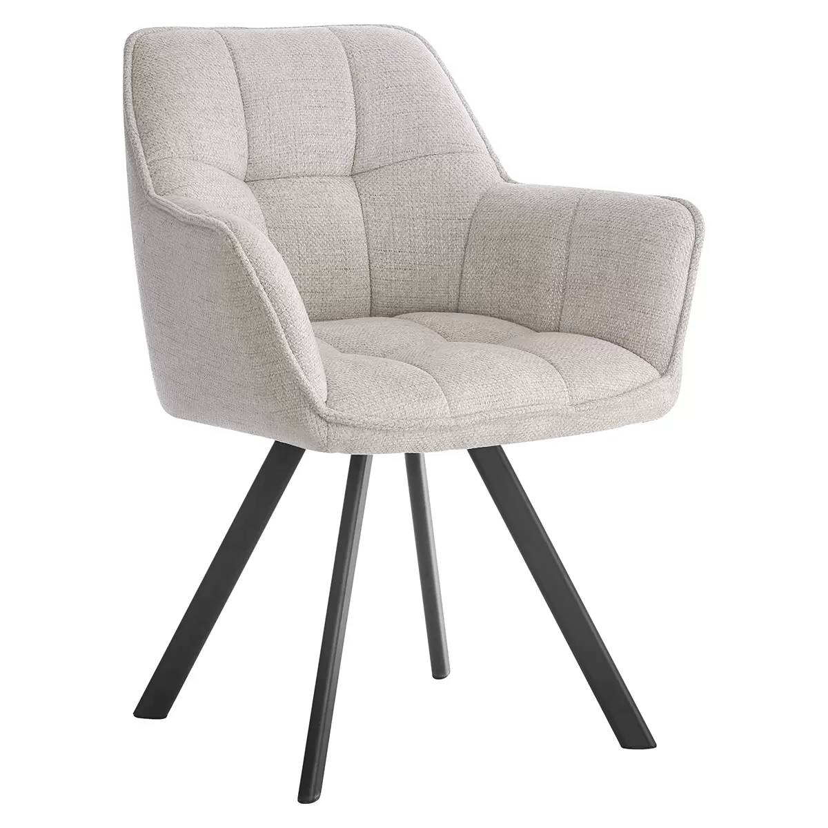 Stuhl Romi beige,schwarz