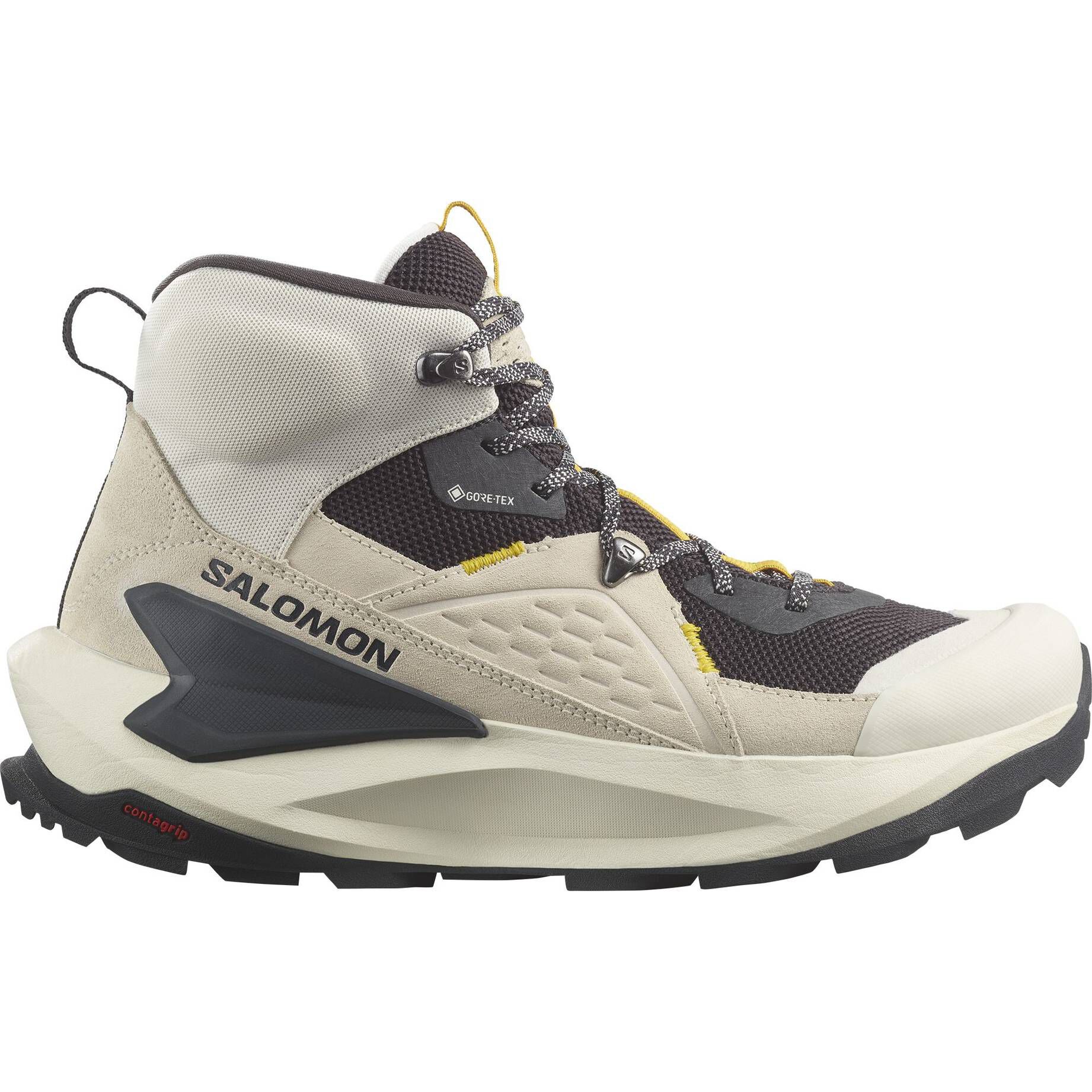 Salomon| Herren Wanderschuhe ELIXIR MID GTX wasserdicht mit Leder