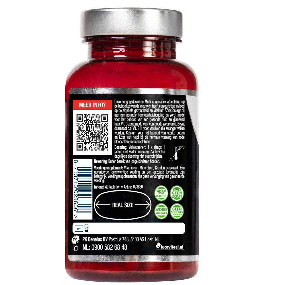 Lucovitaal Multi + Compleet Vrouw40 tabletten