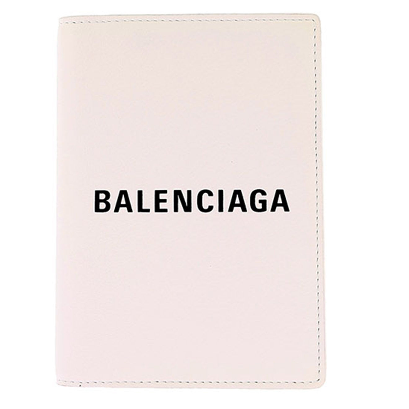 Balenciaga Porte-passeport en Cuir blanc - Très bon état - 10x14 cm