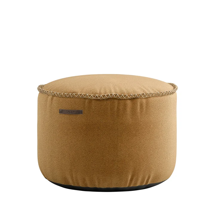SACK it - RETRO it Cura Drum Pouf, curry