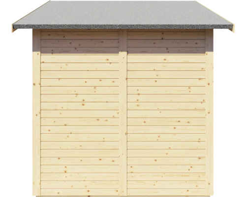 Tuinhuis Konsta Studio Set 2 met vloer 328 x 240 cm naturel