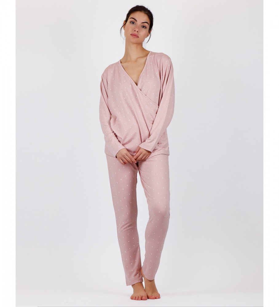 Pijama de maternidade Admas Moon vermelho