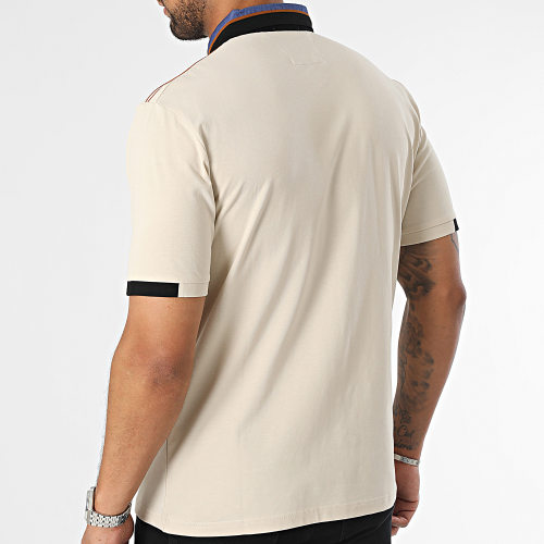 Polo Manches Courtes Beige
