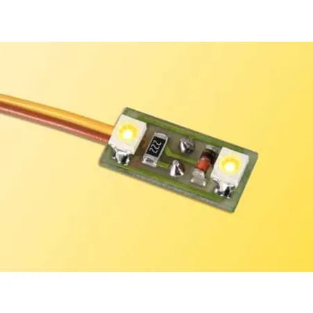 Viessmann Hausbeleuchtung, 2 LEDs gelb