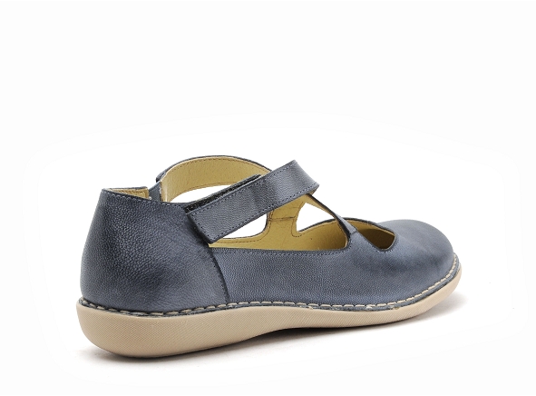 Chacal ballerines femme 6600 bleu