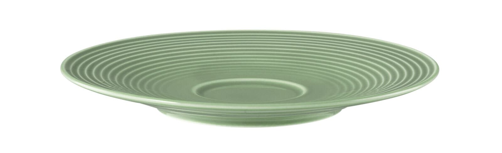 Seltmann Weiden Untertasse BEAT COLOR GLAZE 6er Set salbeigrün