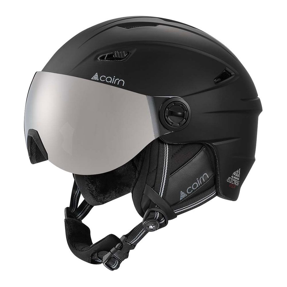 Cairn ELECTRON VISOR - Casque ski Homme black
