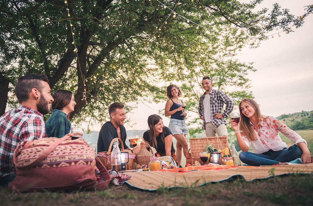Radtour mit Schifffahrt und Picknick
