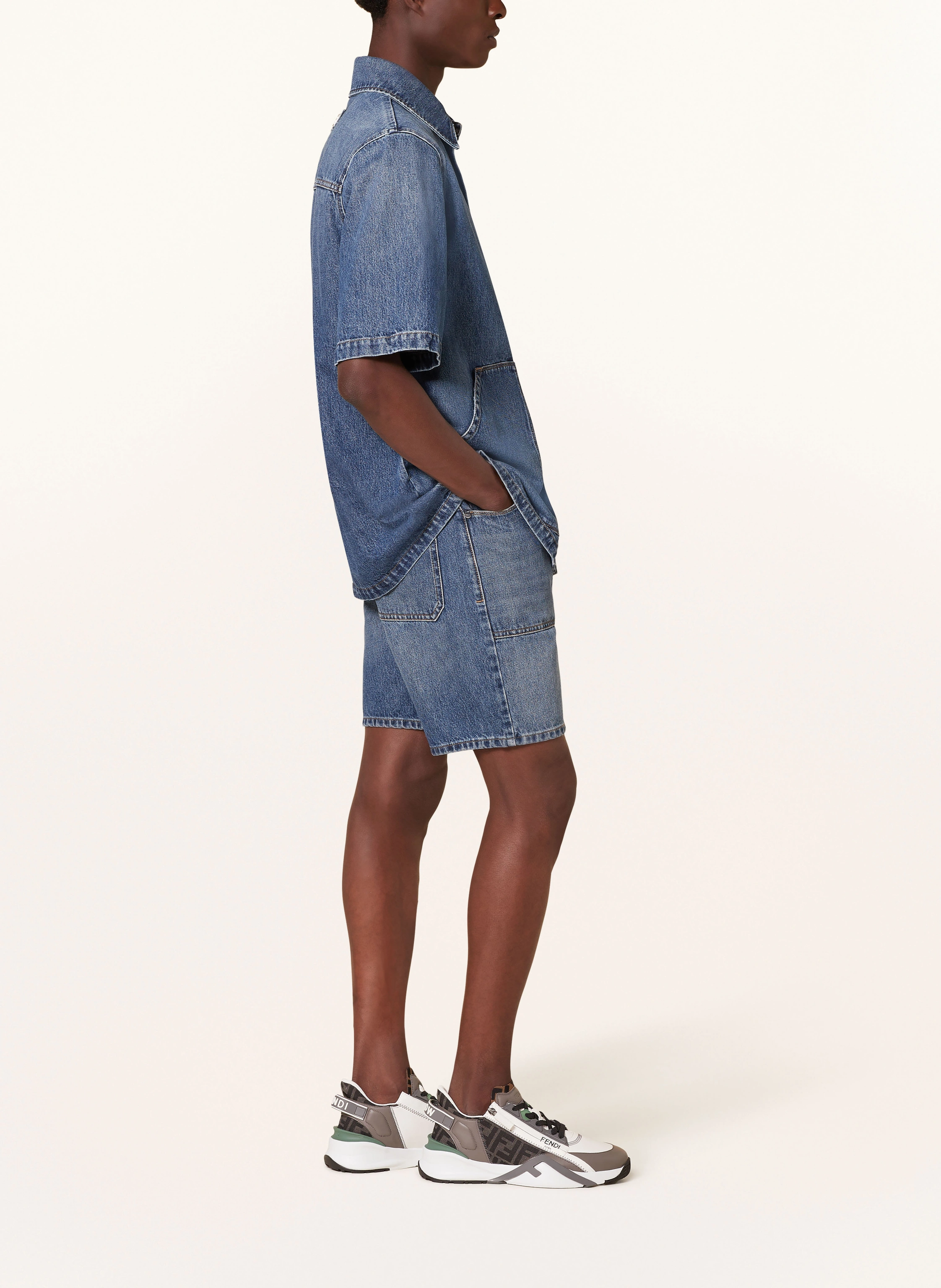 FENDI Jeansshorts