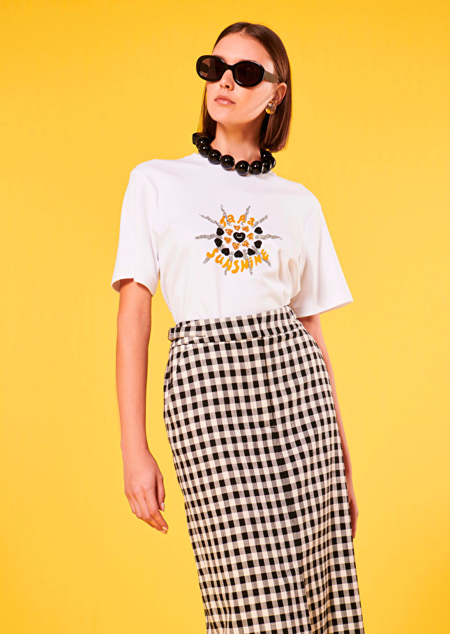 T-Shirt Tarasunblanc en coton
