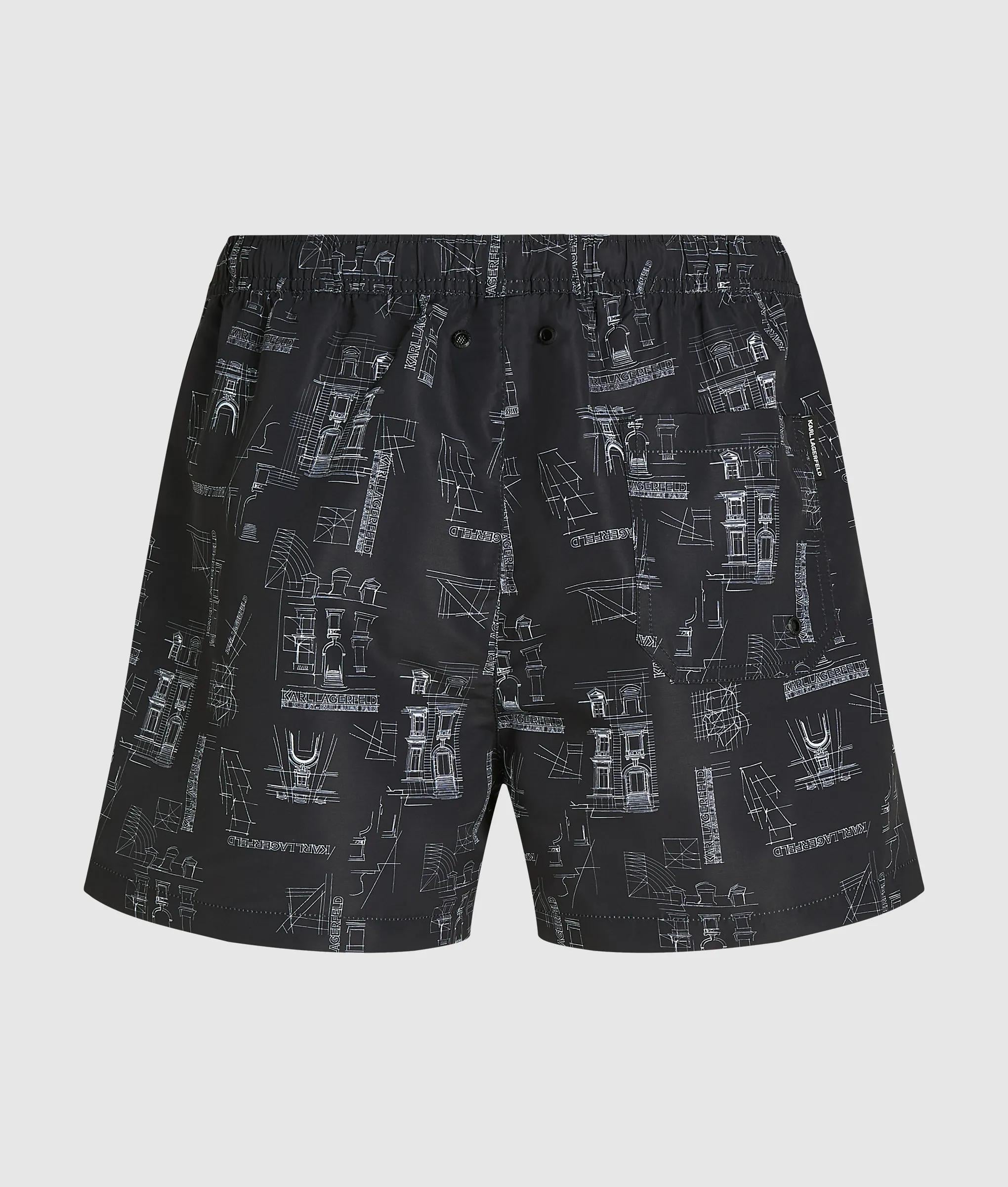 Maison de Karl korte boardshorts