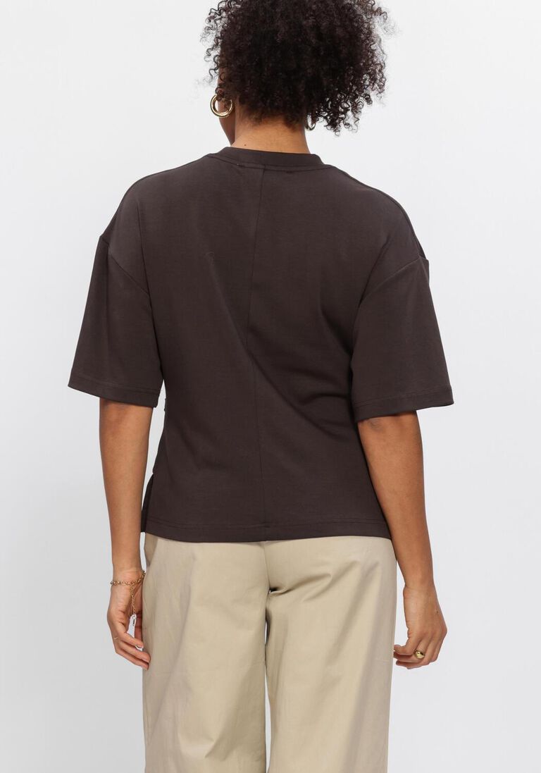 bruine second female t-shirt enora brooch tee