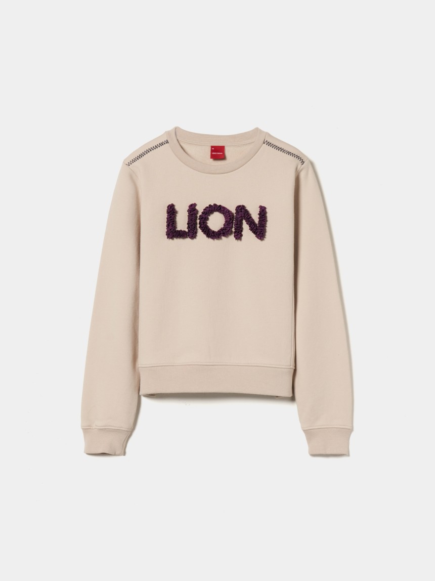 Sweater Lion em algodão