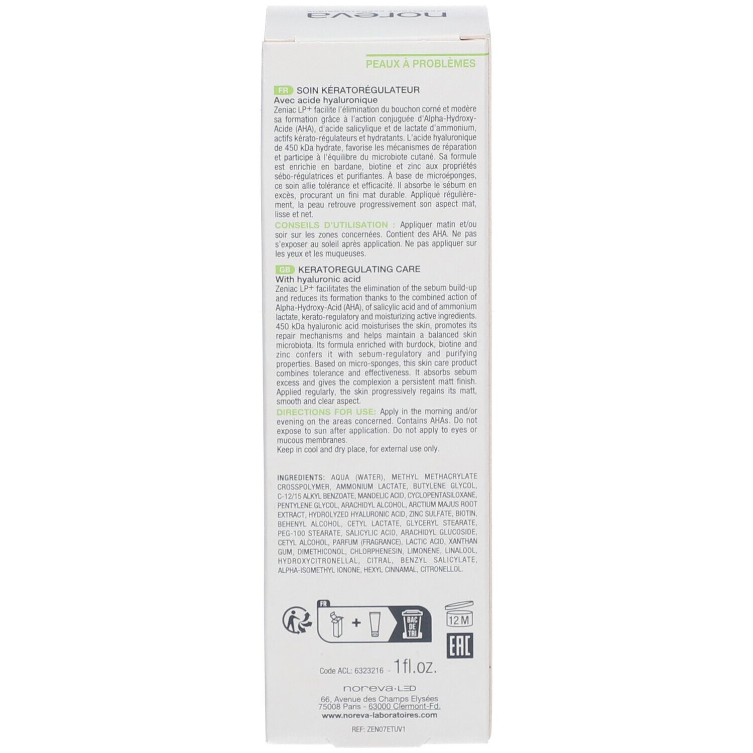 noreva Zeniac® LP Creme