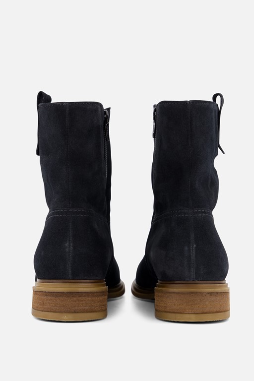 Gabor Enkellaarsjes blauw Suede