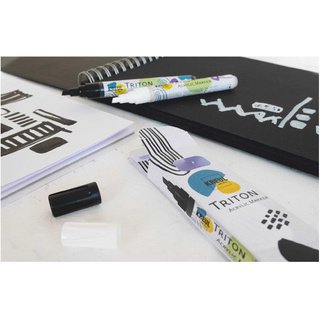 Marqueur acrylique SOLO Goya triton acrylic 1.4, kit 2