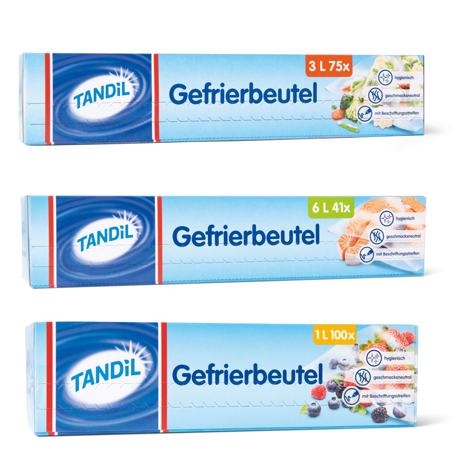 TANDIL Gefrierbeutel Rolle