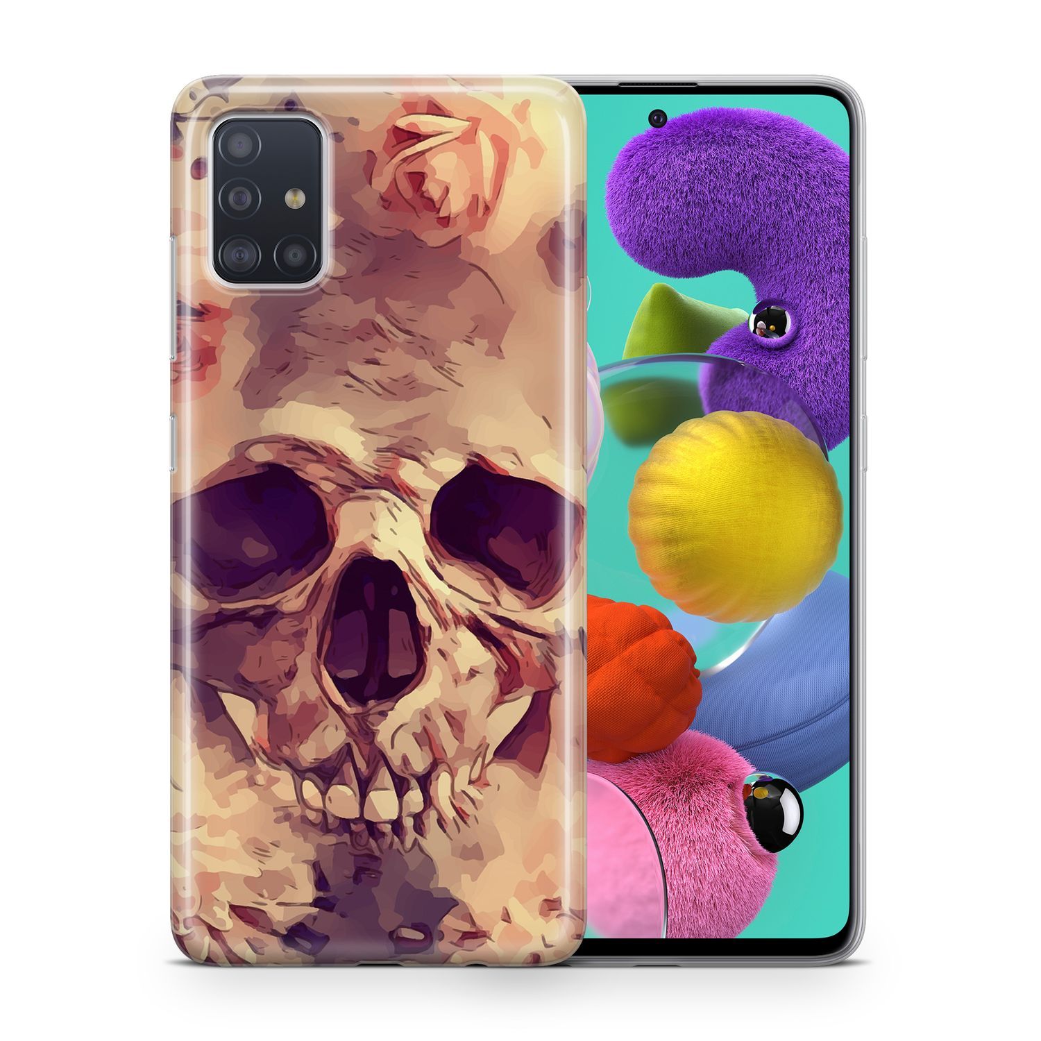 Hülle Handy Schutz für Samsung Galaxy S21 Plus Case Cover Tasche Bumper Etui TPU