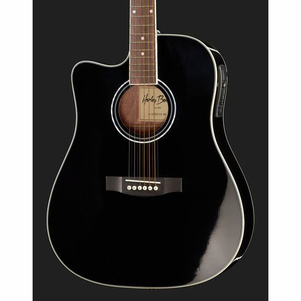 Harley Benton D-120CE-LH BK Bundle