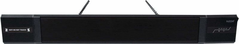 Sunred - Nero - Terrasverwarmer - Zwart - Elektrisch - 2400W - Afstandsbediening
