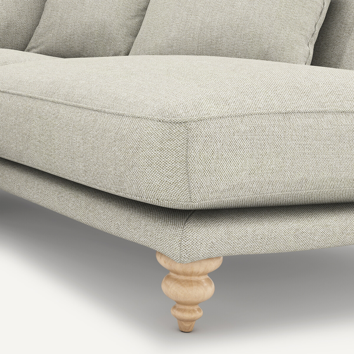 AM.PM<br>Sofá de canto em tweed, Lazare