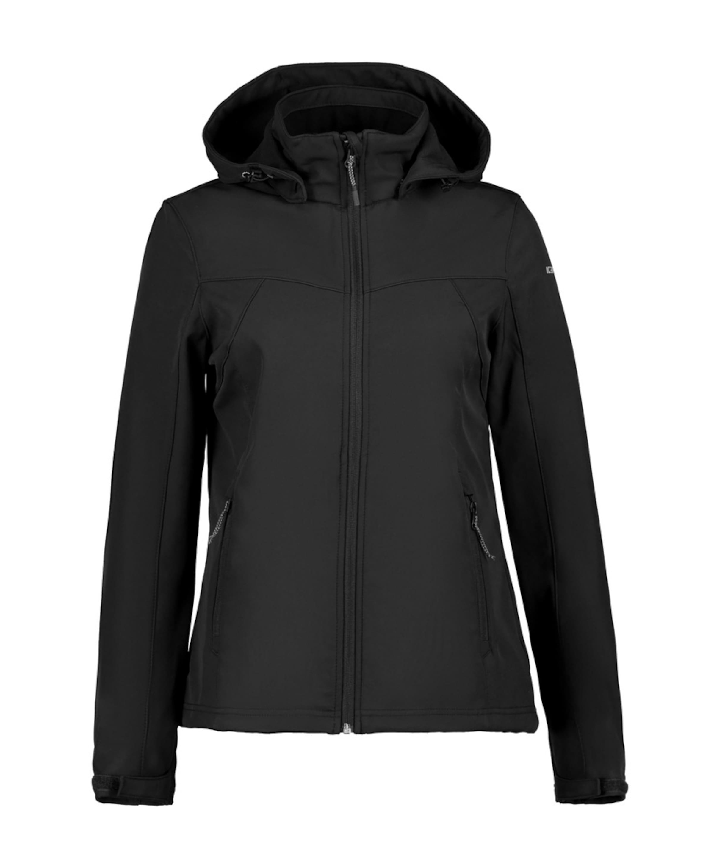 Icepeak Dames jas zwart