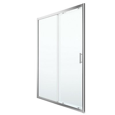 Porte de douche coulissante GoodHome Beloya transparente 140 cm